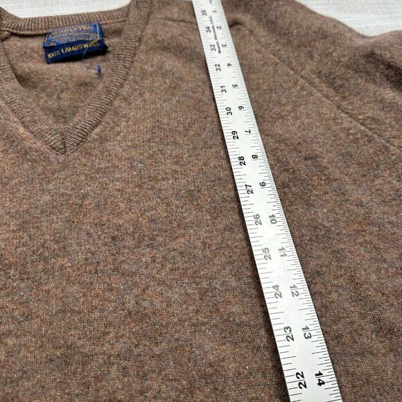 Vintage Pendleton 100% Lambswool Brown Sweater Size X-Large - See Description! - Picture 8 of 8